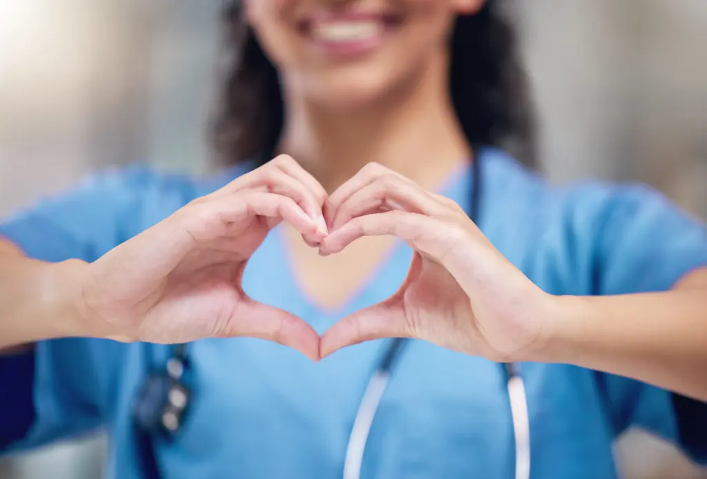 medical case management page banner image of a nurse